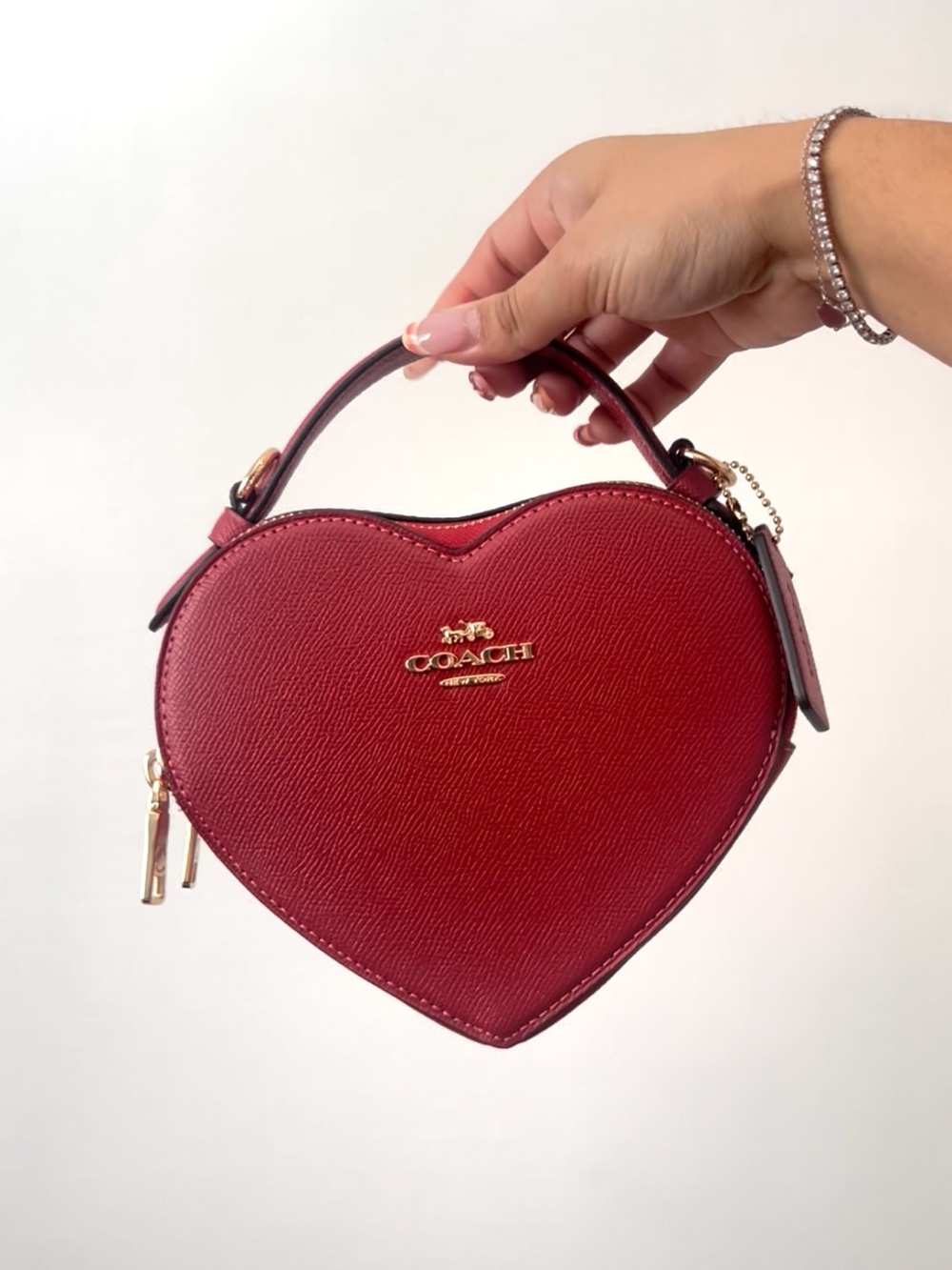 Coach Red Heart Bag